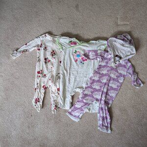 Play outfits, 3-piece bundle, 3-6 Months